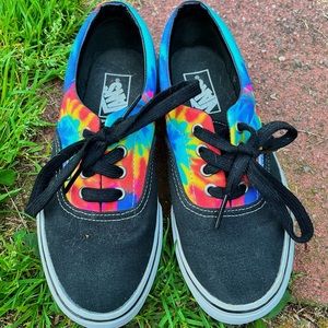 Tie dye vans
